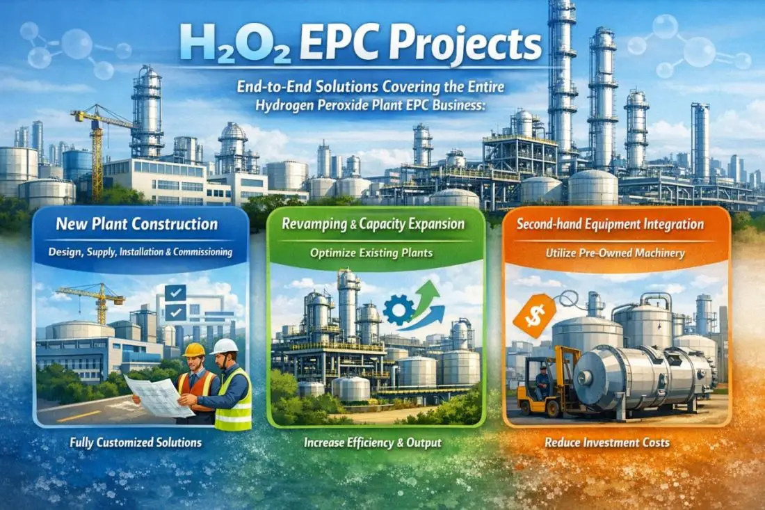 H₂O₂ EPC loyihalari